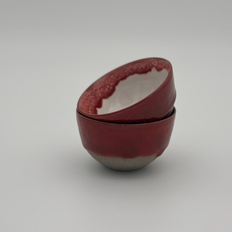 Czarki szerokie czerwone