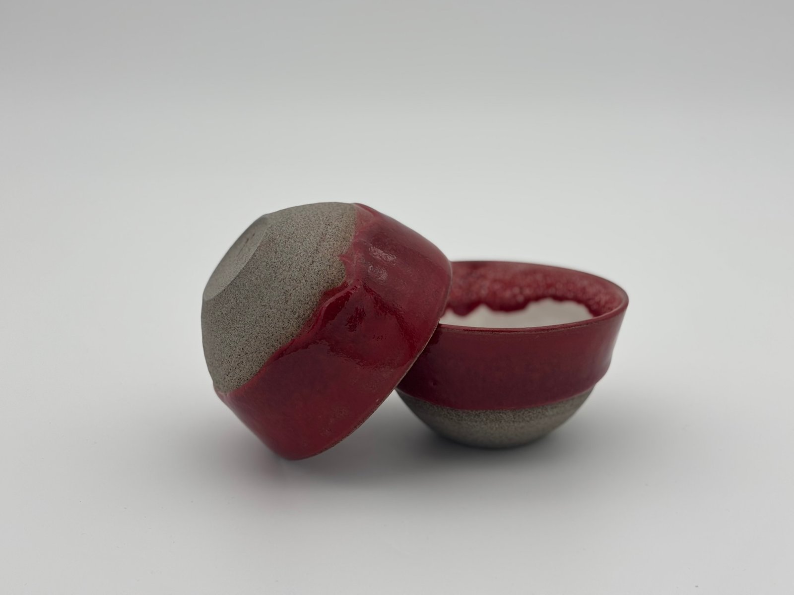 Czarki szerokie czerwone - obrazek 2